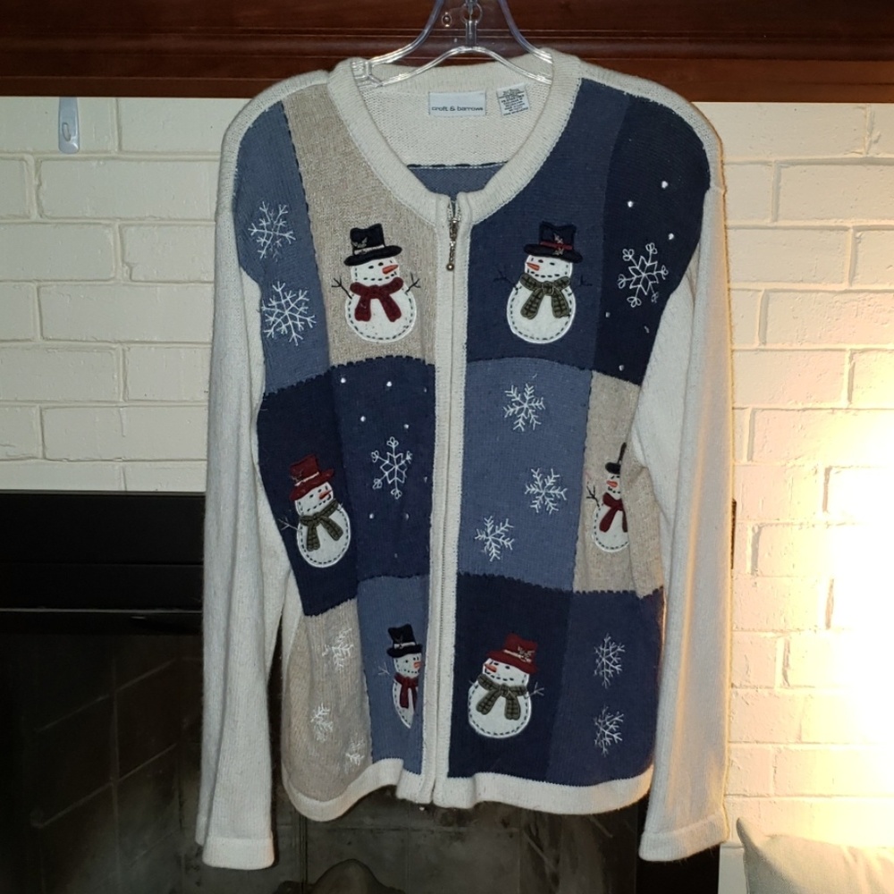 Vintage Craft and Barrow Christmas Sweater
